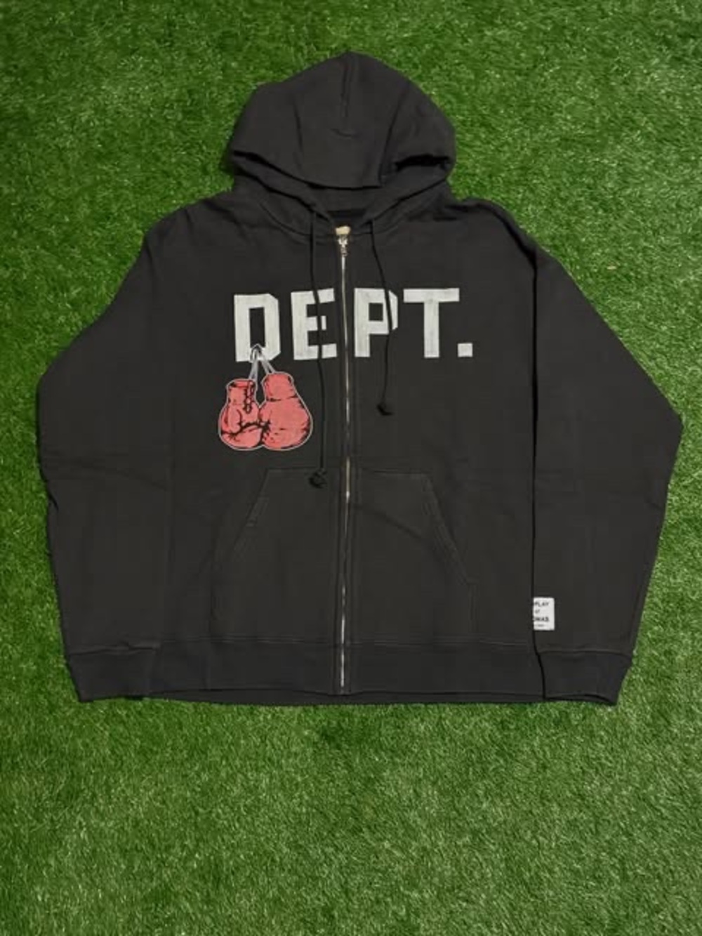 Black Gallery Debt Boxing Zip Up